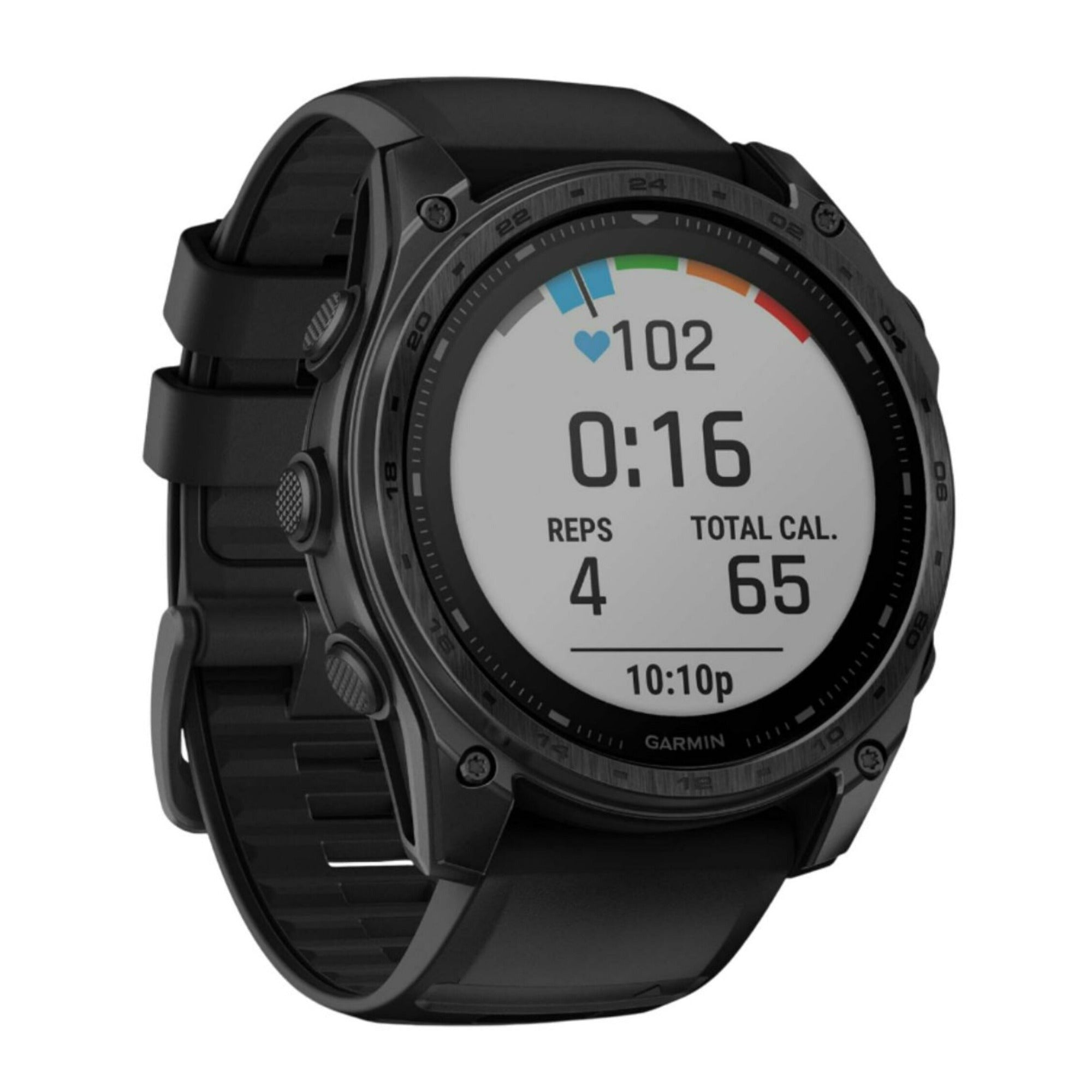 Garmin Tactix 8 51mm Sapphire Solar Elite Edition Smartwatch (Black) Bundle
