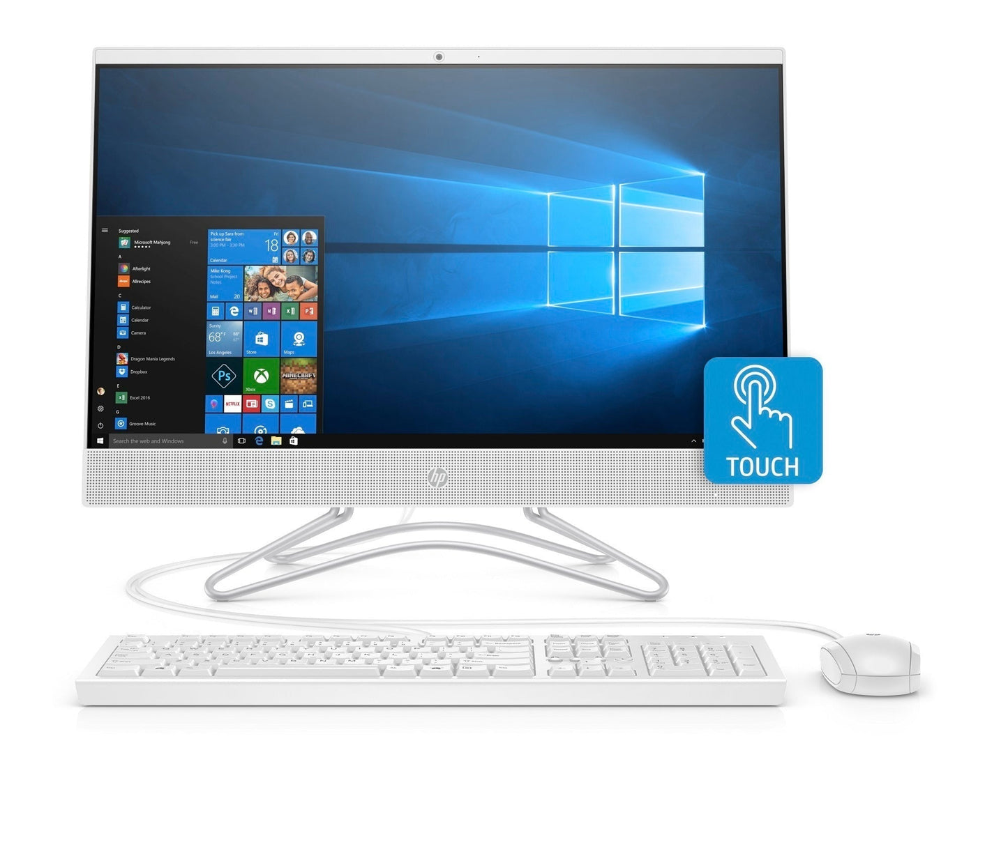 HP 23.8” Full HD IPS-WLED Touch Screen AMD A9-9425 8GB 1TB HDD All-in-One PC