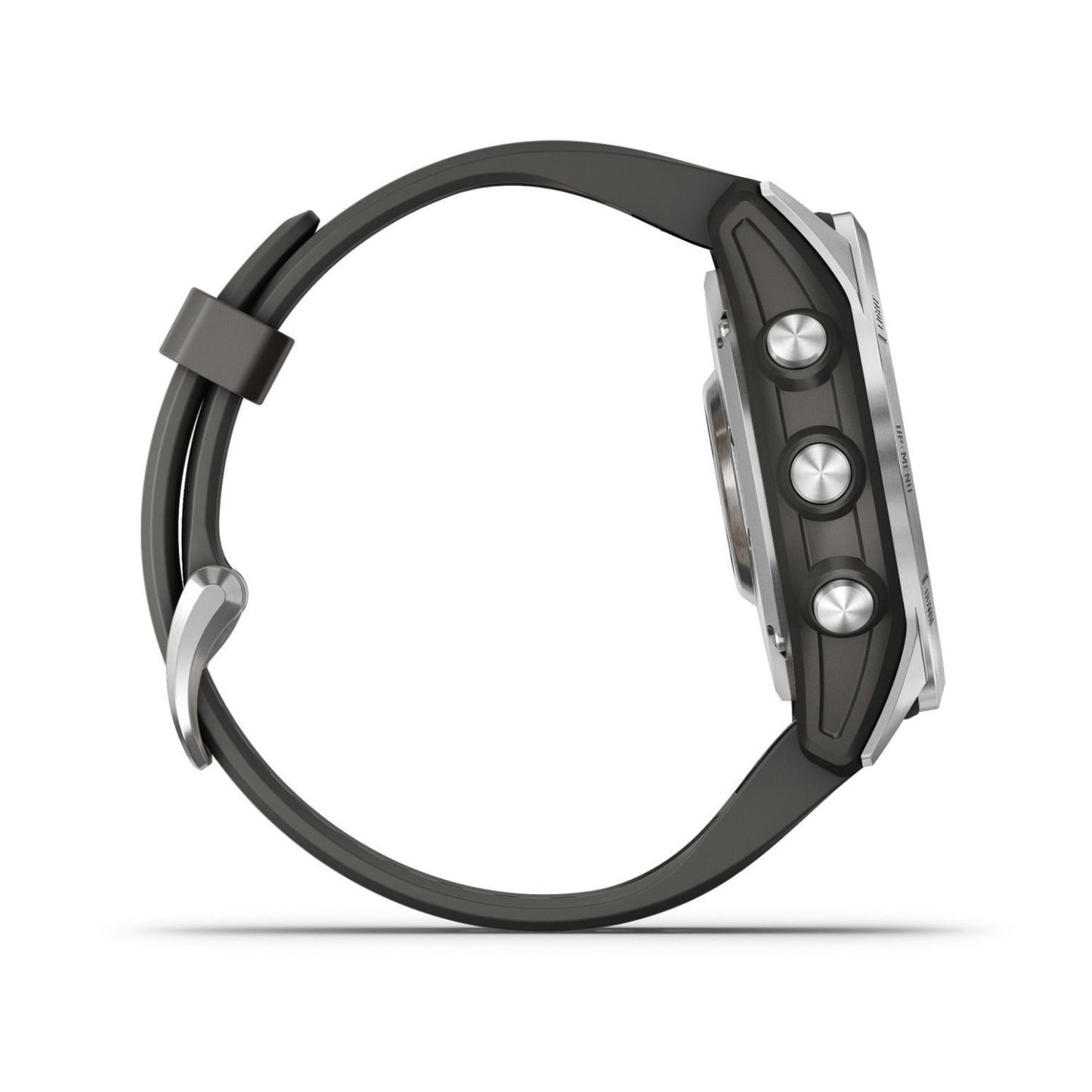 Garmin Fenix 7S Stainless Steel Smartwatch with Graphite Band