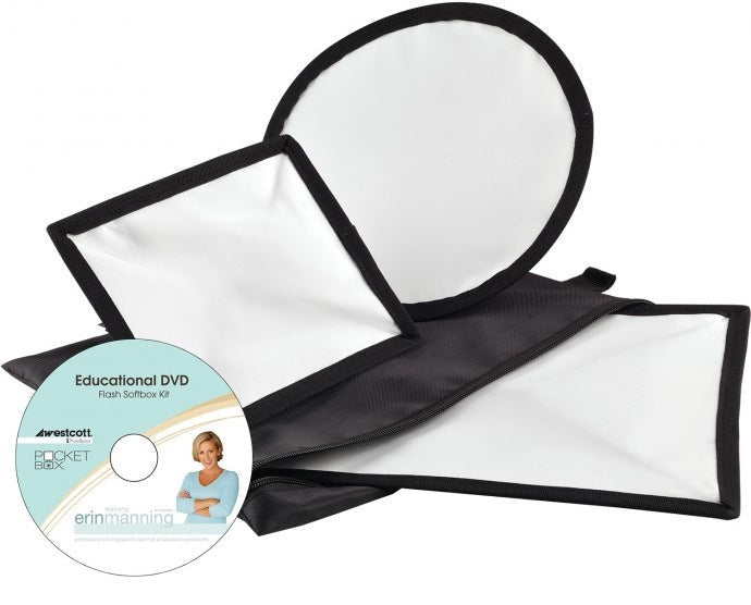 Westcott Pocket Box Erin Manning Speedlite Softbox Kit