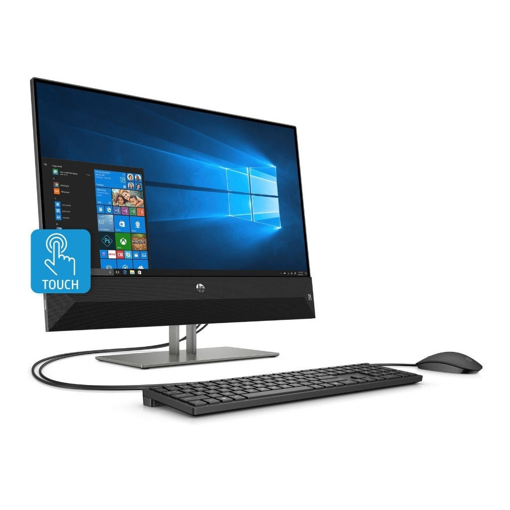 HP Pavilion 24-xa0057c 23.8" FHD Touch All-in-One PC, Intel Core i5-8400T, 12GB RAM, 1TB HDD + 16GB Intel Optane (Certified Refurbished)