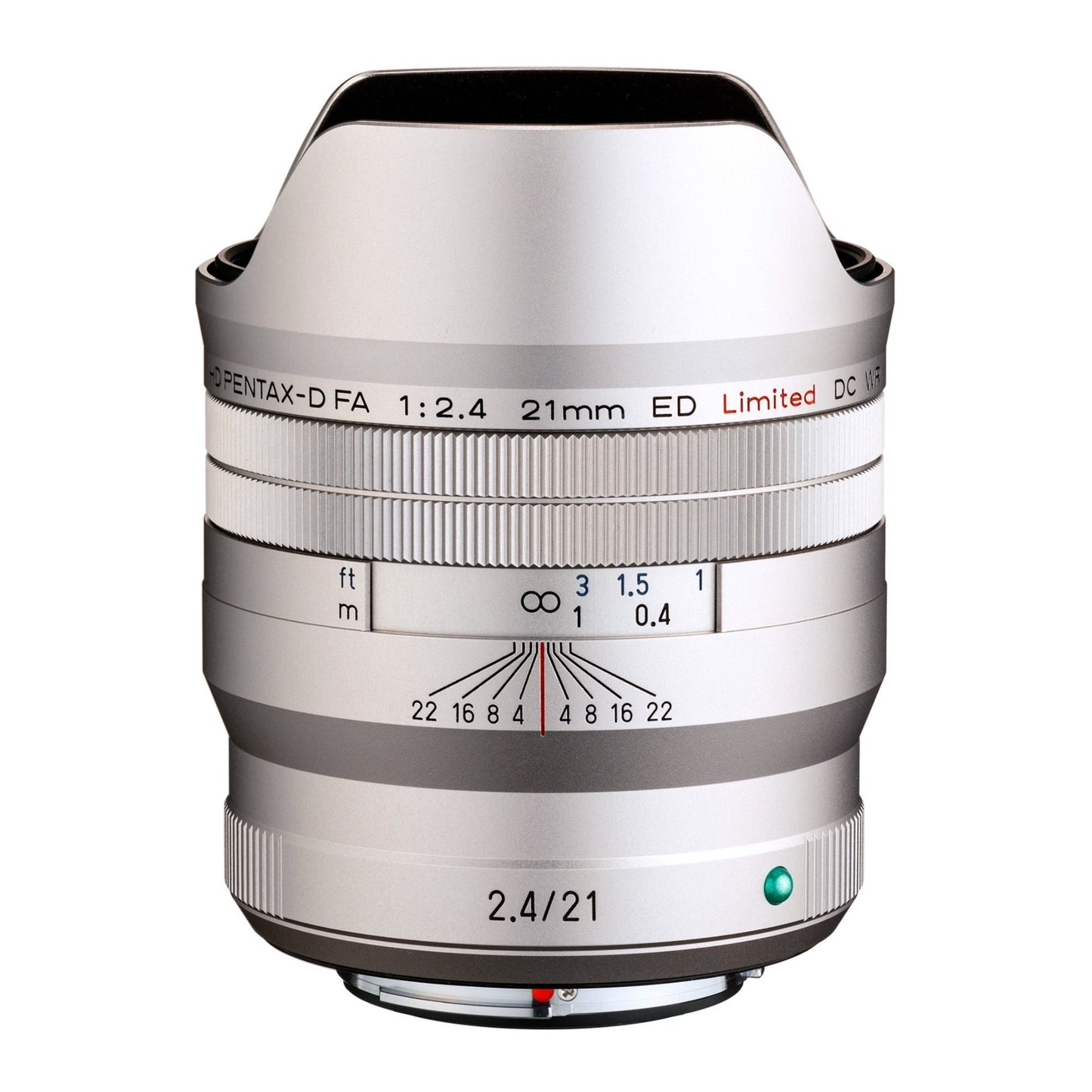 Pentax HD PENTAX-D FA 21mm f/2.4ED Limited DC WR Lens (Silver)