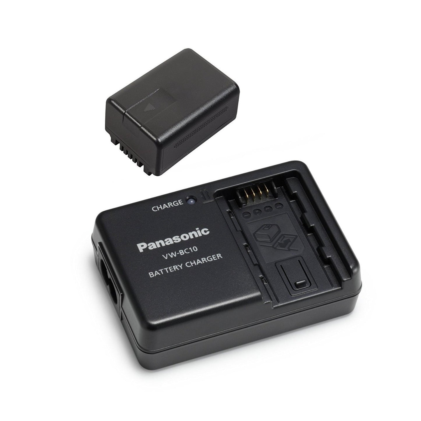 Panasonic V180 Full HD 1080p Camcorder with Panasonic Battery Charger Travel Pack for Camcorders