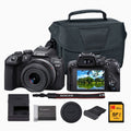 Canon EOS R10 Mirrorless Camera with RF-S 18-45mm Lens and Accessories Bundle