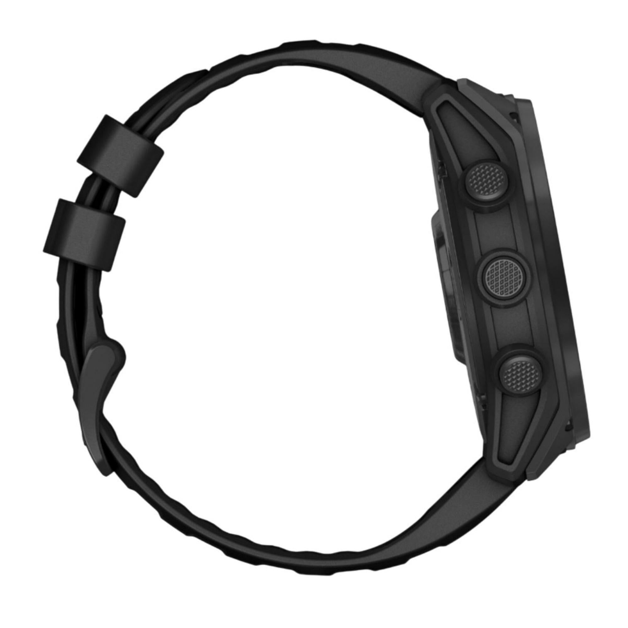 Garmin Tactix 8 51mm Sapphire Solar Elite Edition Smartwatch (Black) Bundle