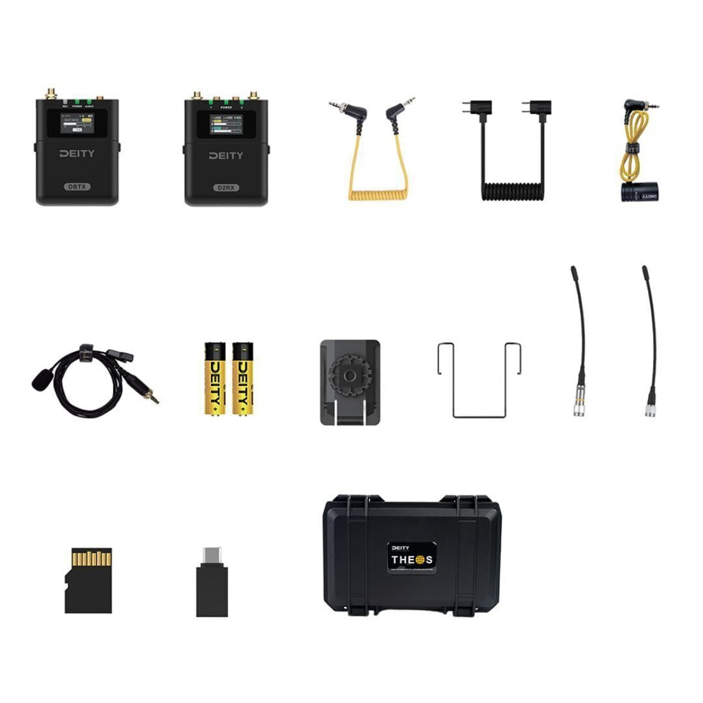 Deity THEOS Dual-Channel Digital Wireless UHF Microphone System (US)