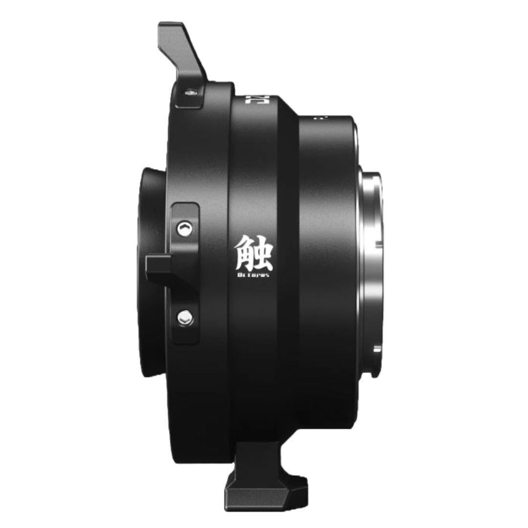DZOFilm Octopus Aluminum Alloy PL to Sony E Lens Mount Adapter with Light-Absorbing Material (Black)