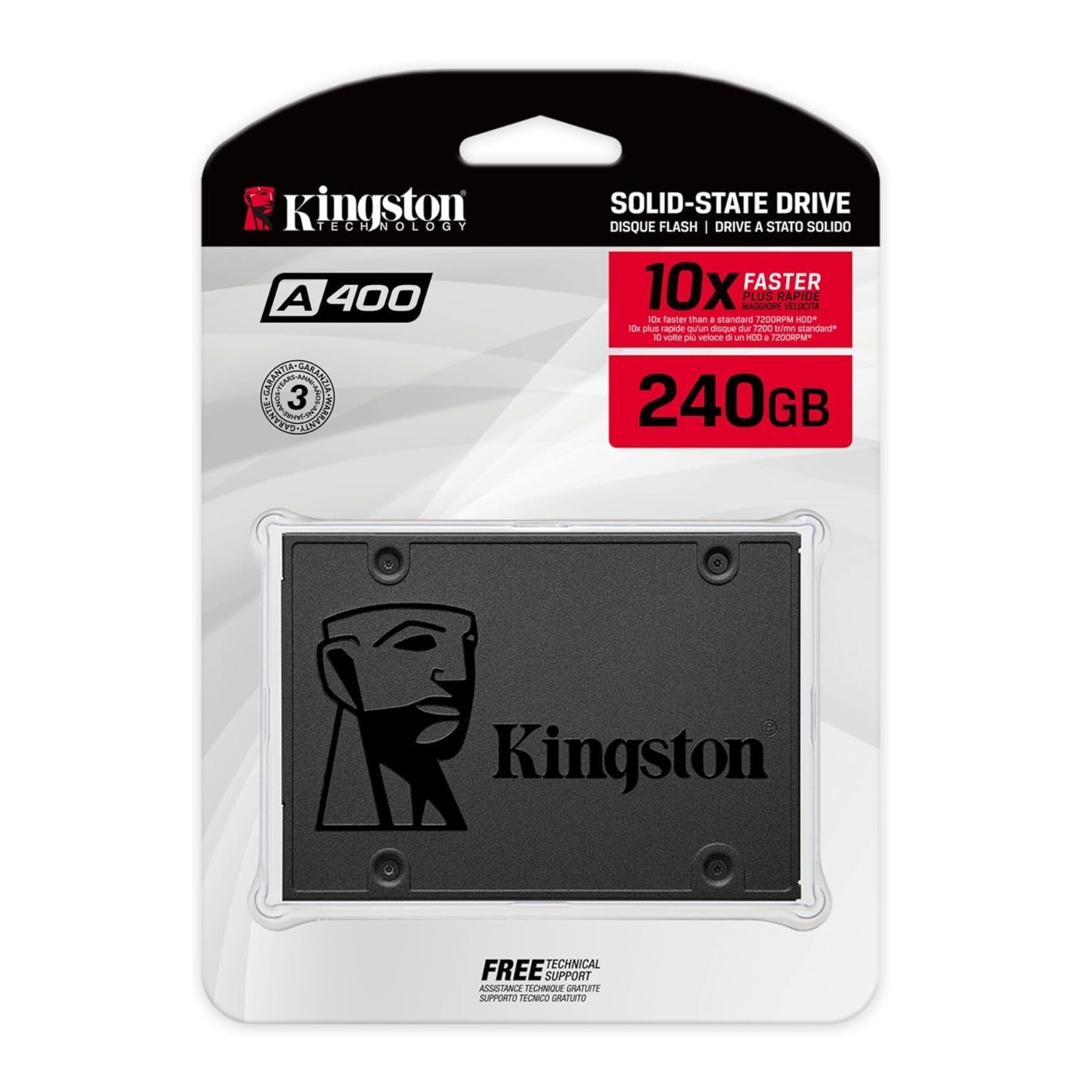 Kingston A400 240GB SATA III 2.5-Inch Internal SSD