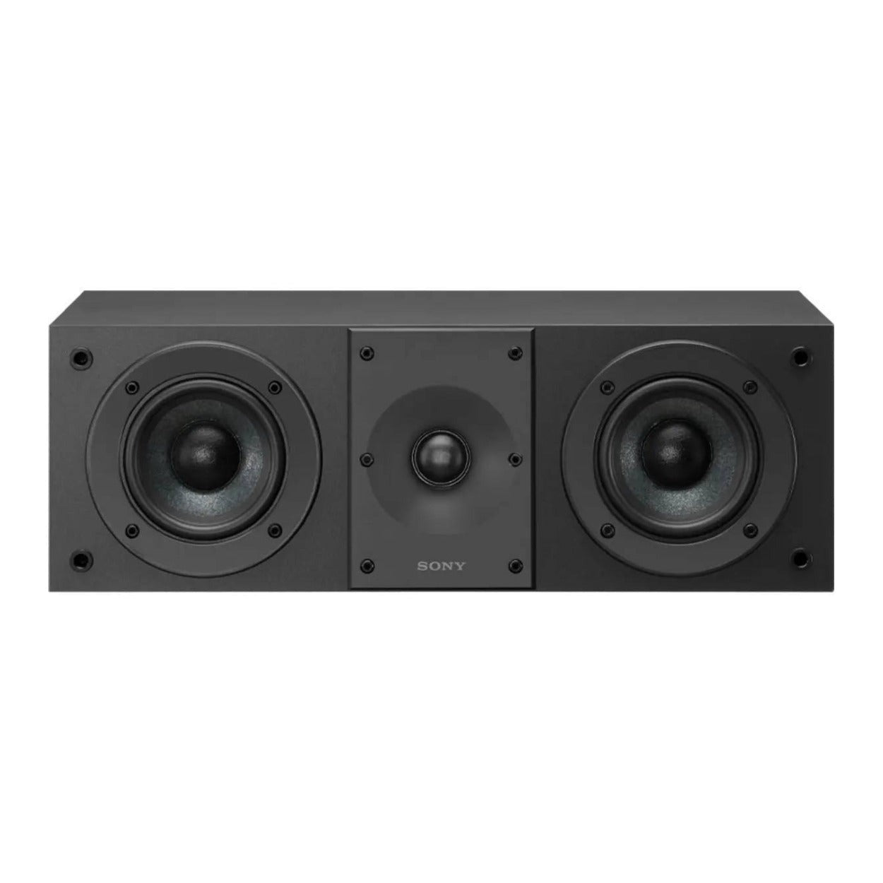 Sony 3-Way Hi-Res Bookshelf Speakers Pair with 2-Way Center Speaker 2025 Bundle