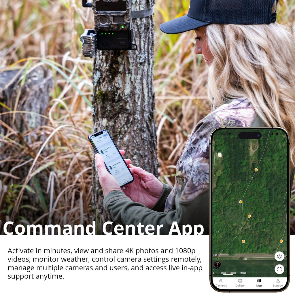 Yellowstone Y2 4G-LTE Cellular Trail Camera (4-Pack) Bundle with Accessories