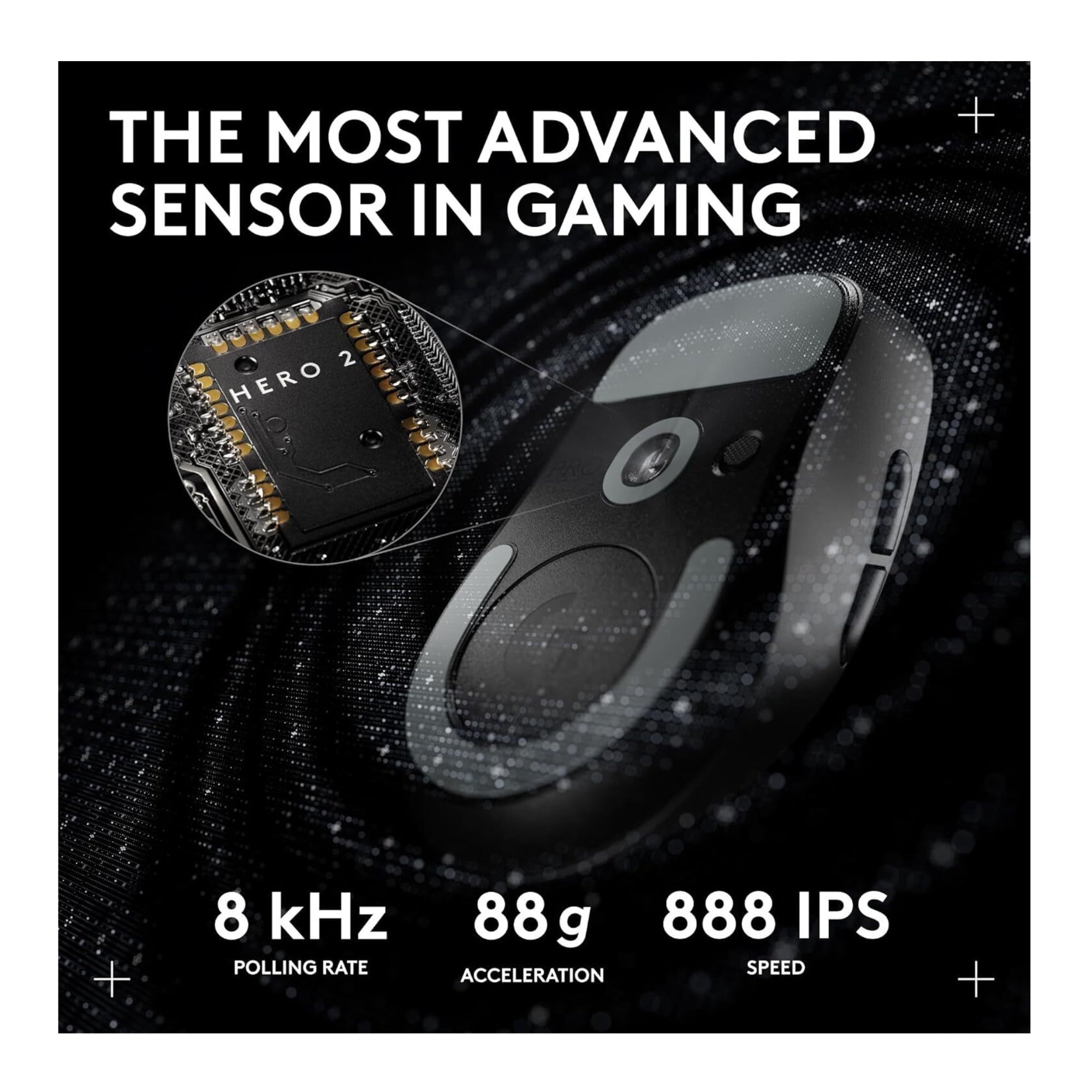 Logitech G PRO X SUPERLIGHT 2 DEX LIGHTSPEED Wireless Gaming Mouse