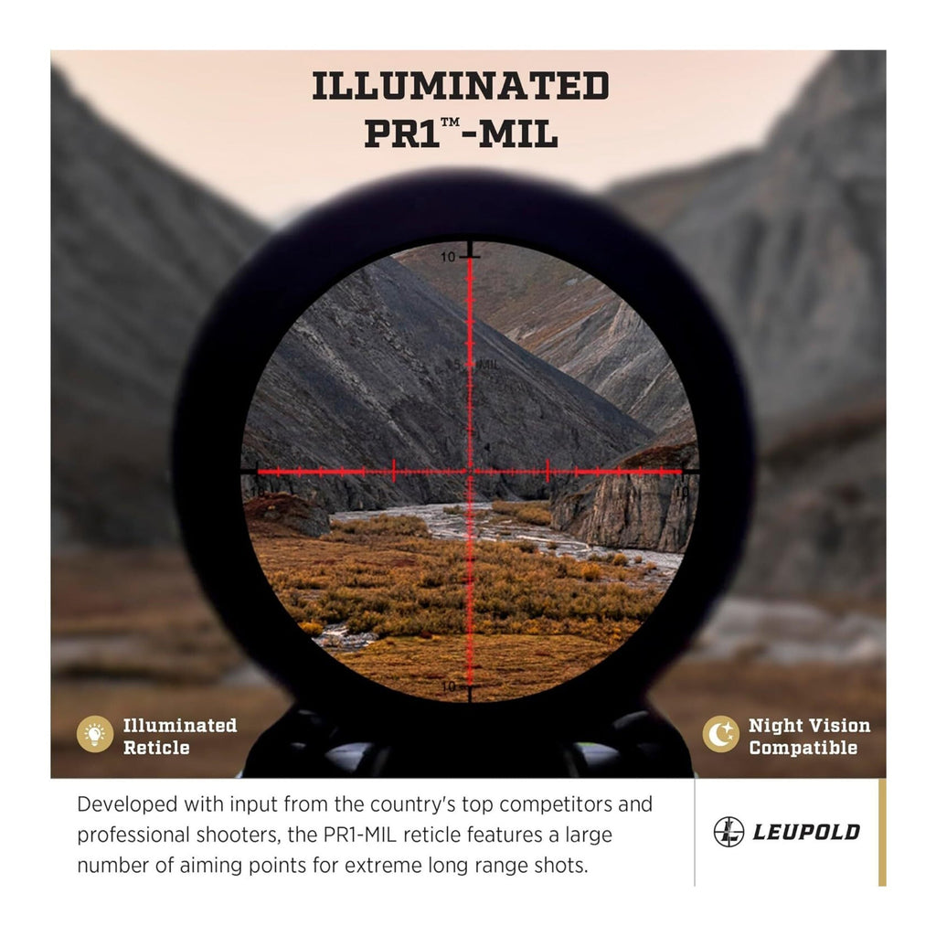 Leupold Mark 4HD 4.5-18x52 M5C3 FFP Riflescope (34mm, Matte Black)