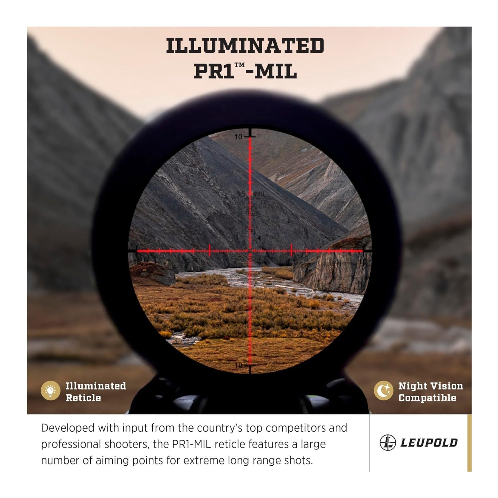 Leupold Mark 4HD 4.5-18x52 M5C3 FFP Riflescope (34mm, Matte Black)