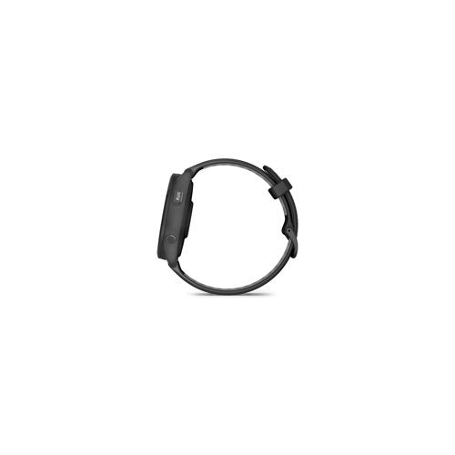 Garmin Forerunner 265 Black Bezel and Case Smartwatch with Silicone Straps (Black/Powder Gray)