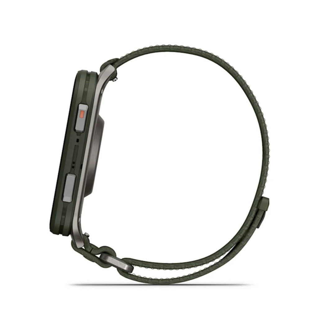 Garmin Venu X1 Moss with Titanium Caseback and Moss ComfortFit Band Bundle