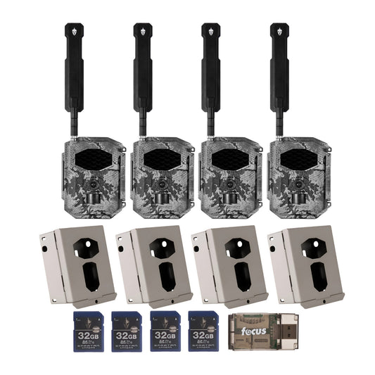 Spartan GoCam2 4G/LTE Multi-carrier Trail Camera (Areus Camo) with Accessories