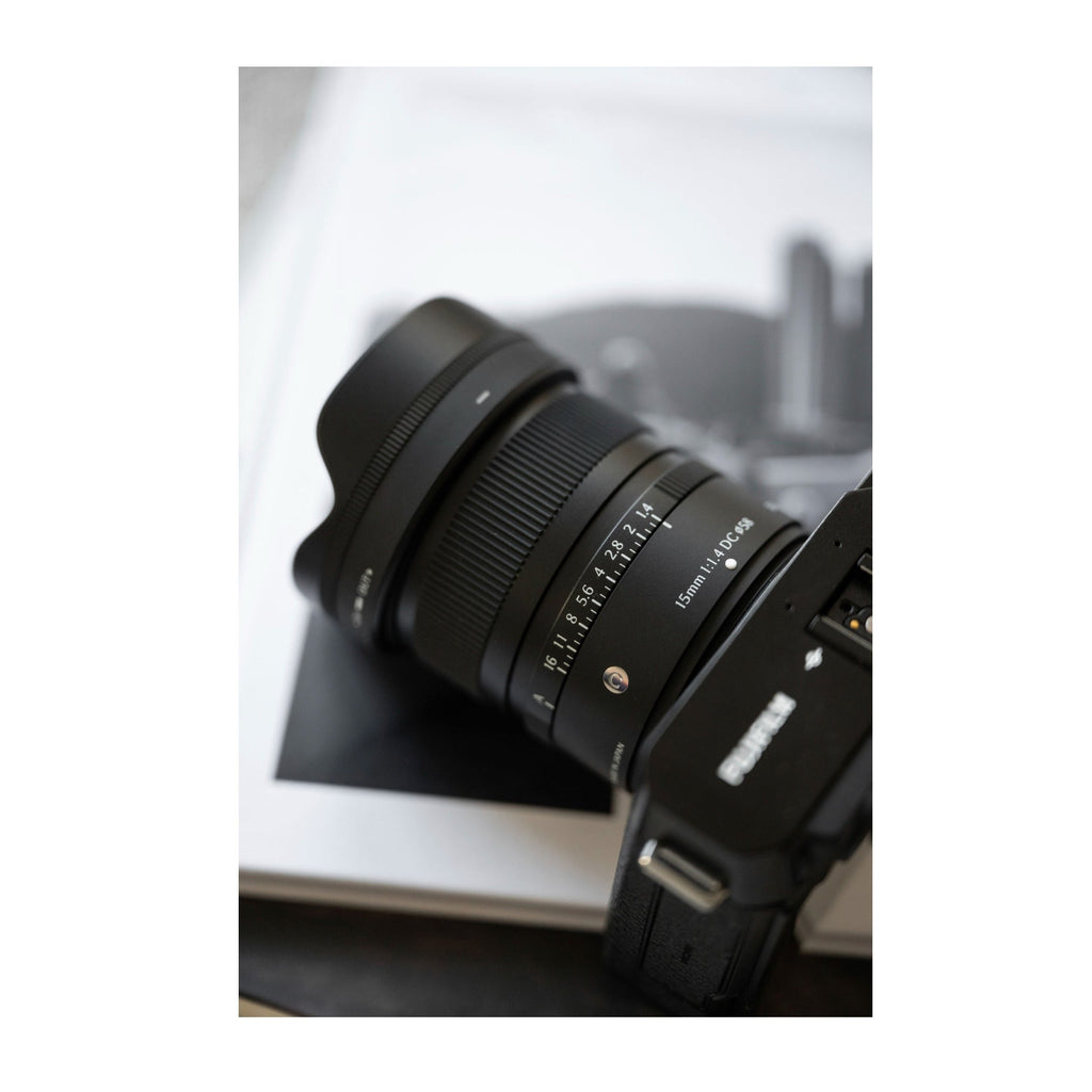 Sigma 15mm F1.4 DC Contemporary Lens for Mirrorless Cameras (X Mount)