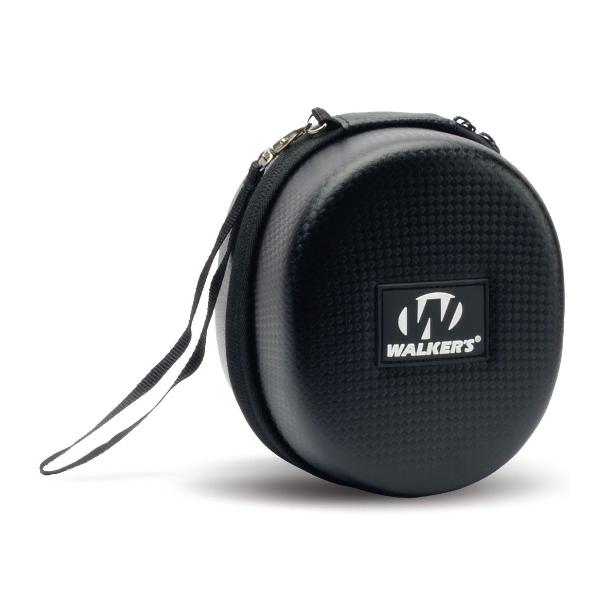 Walker's Game Ear Razor Slim Electronic Muff with Case Bundle (Olive Drab Green)