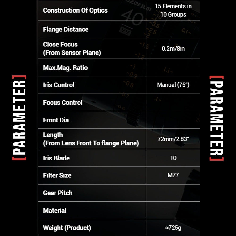 DZOFilm Vespid 12mm T2.8 Cine Lens for Soft and Natural Bokeh (ARRI PL and Canon EF Mounts) Bundle