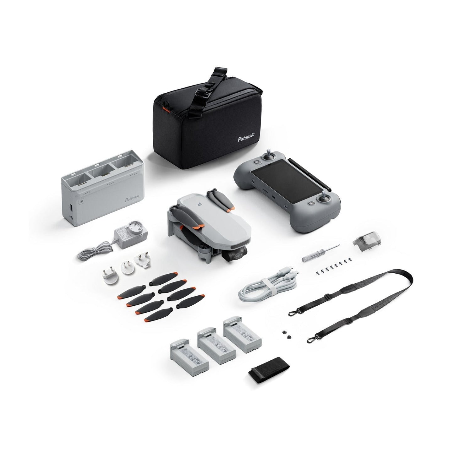 Potensic ATOM 2 Drone with AI Tracking and HDR Fly More Combo with Screen Remote