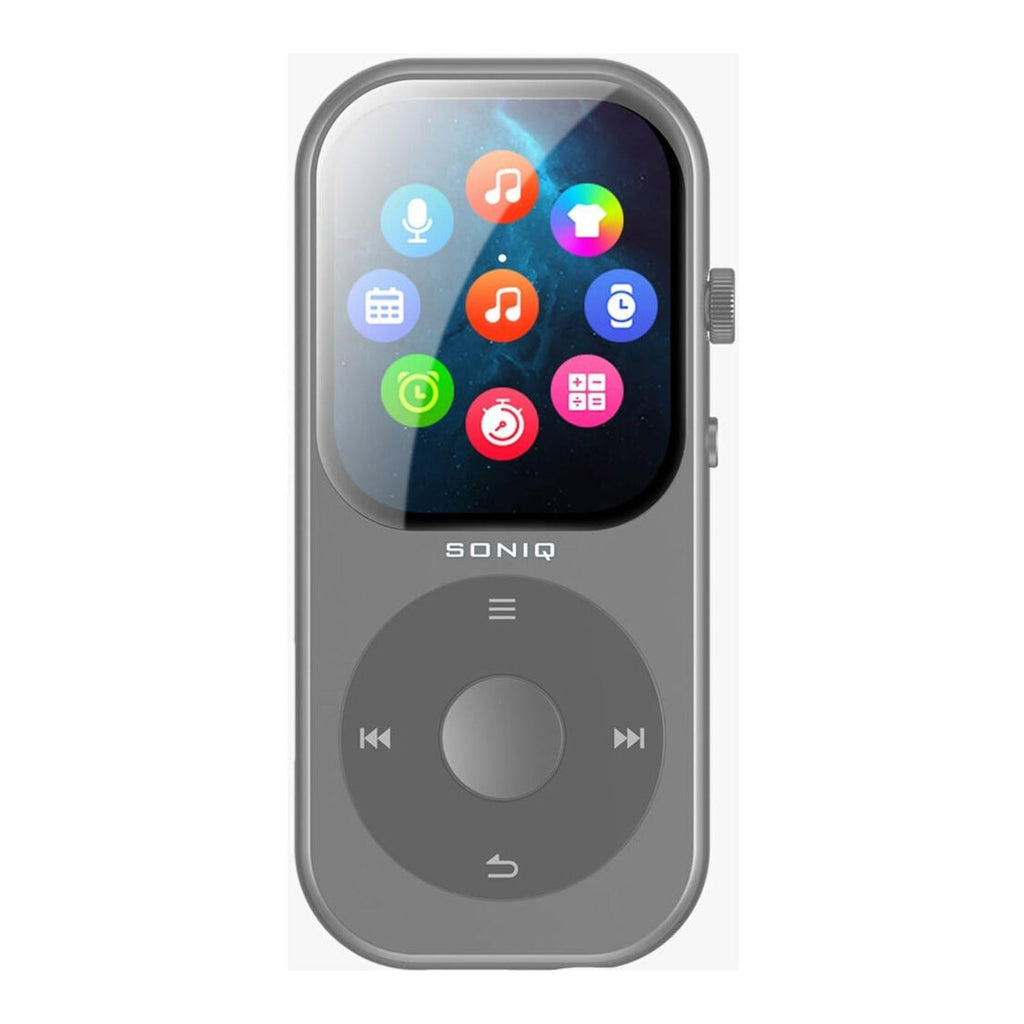Samvix SONIQ Kosher Touch 32GB MP3 Player with SD Slot (Silver)