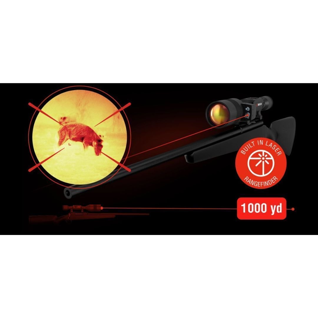 ATN Thor 5 XD LRF 2-20x 1280х1024 5th Generation Thermal Scope with Built-In Rangefinder (Black)