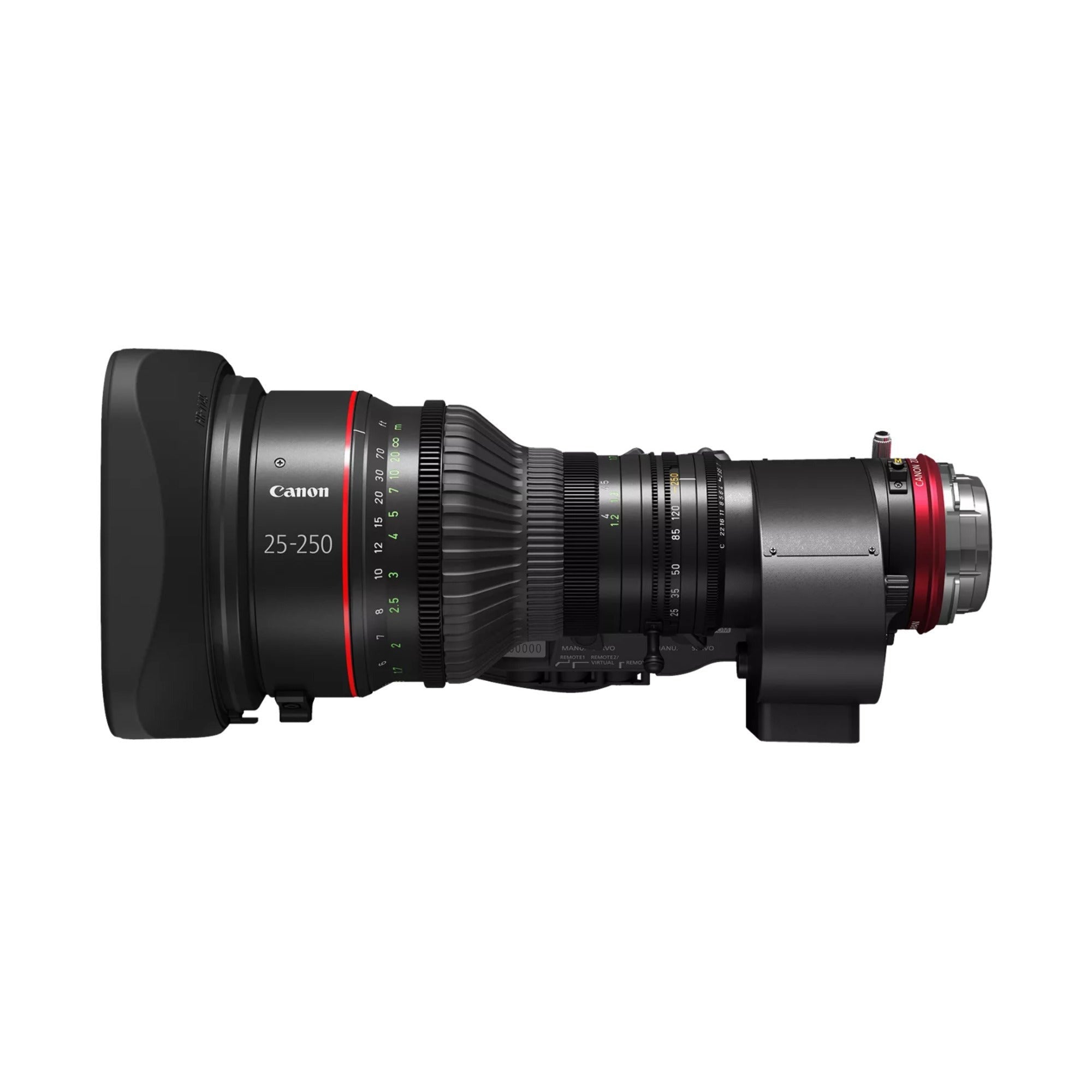 Canon CINE-SERVO 25-250mm T2.95 Cinema Zoom Lens (EF Mount)