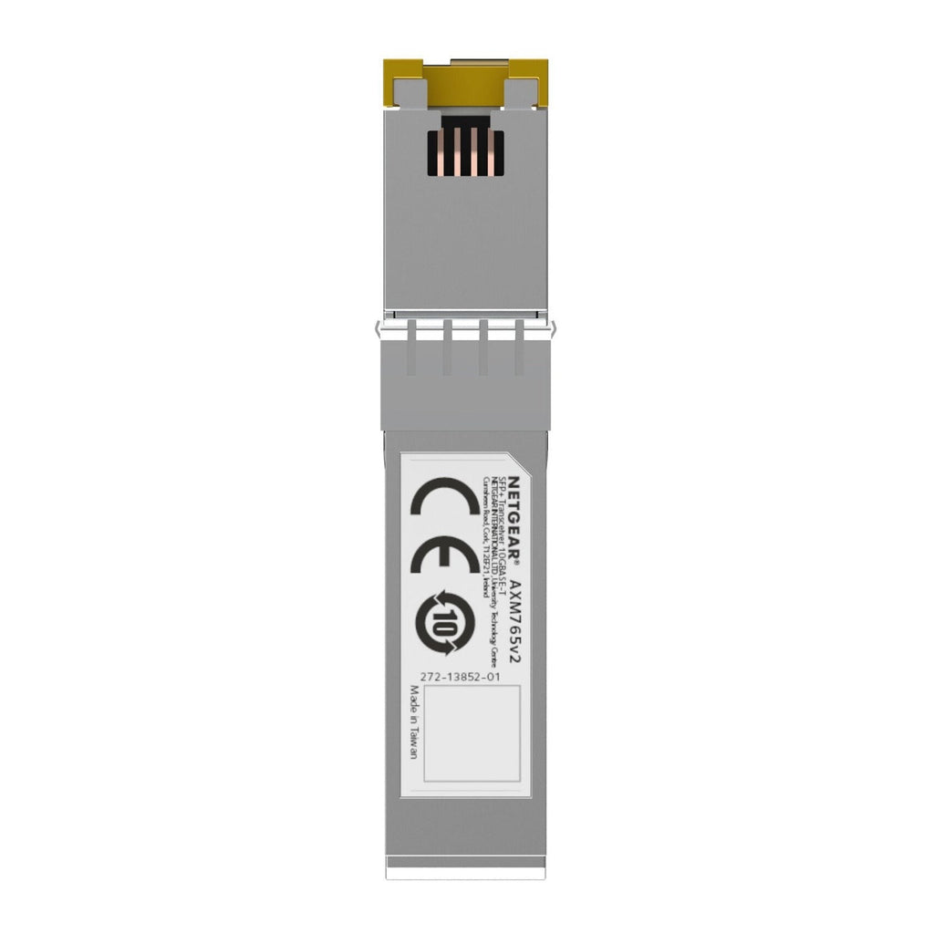 Netgear AXM765 10G SFP+ to RJ45 Transceiver with 10Gbps and 262.5 feet Range