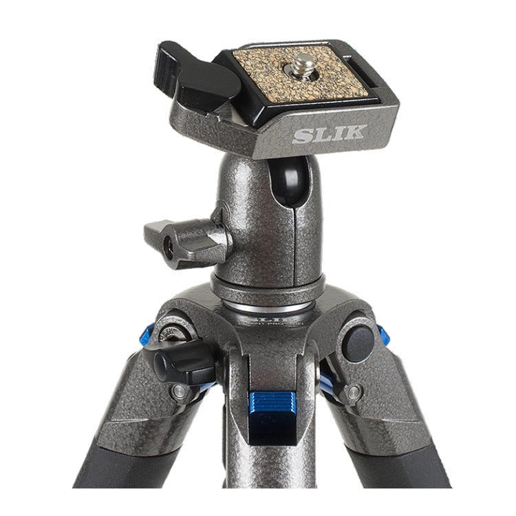 Slik Sprint Pro III BH Tripod (Gun Metal Gray) with SBH-100 Ball Head