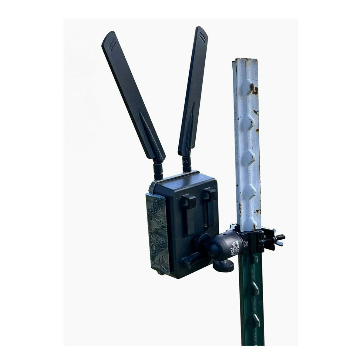 Slow Glow Maverick T-Post Trail Camera Mount with Adjustable Ball Head