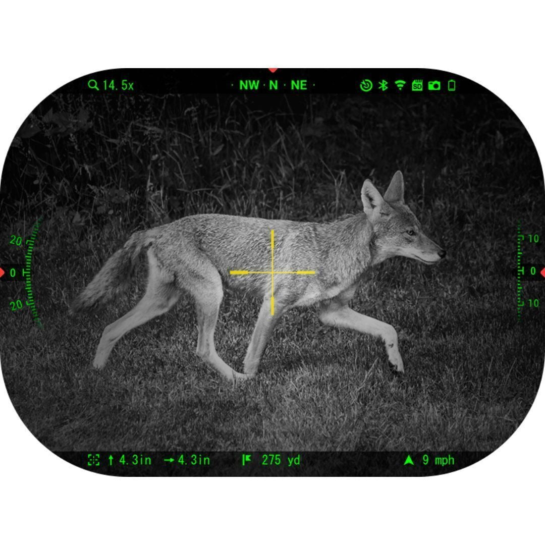 ATN X-Sight 5 LRF 5-25x Ultra HD Smart Day and Night Vision Rifle Scope with Laser Rangefinder