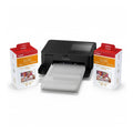 Canon CP1500 Compact Photo Printer (Black) Bundle with Color Ink and Paper Set