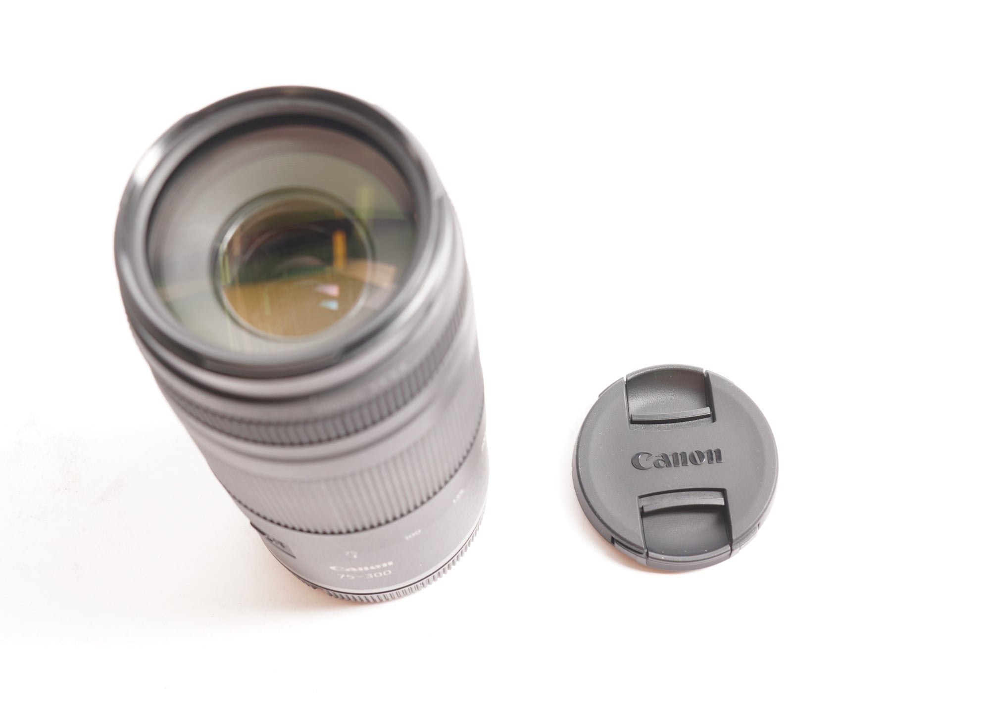 Canon EOS R100 Mirrorless Camera Kit with RF-S18-45mm IS STM, RF75-300mm Lenses (Used)