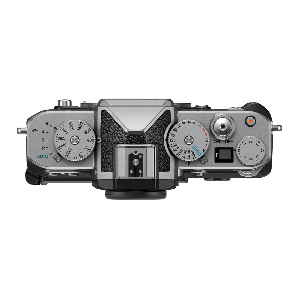Nikon Zf Mirrorless Camera (Body Only) with 24.5MP FF BSI CMOS Sensor (Silver and Teal Blue)