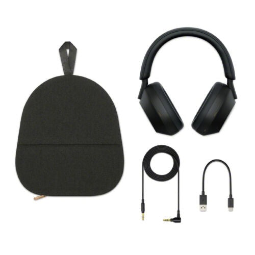 Sony WH-1000XM5 Wireless Noise Canceling Over-Ear Headphones (Black)