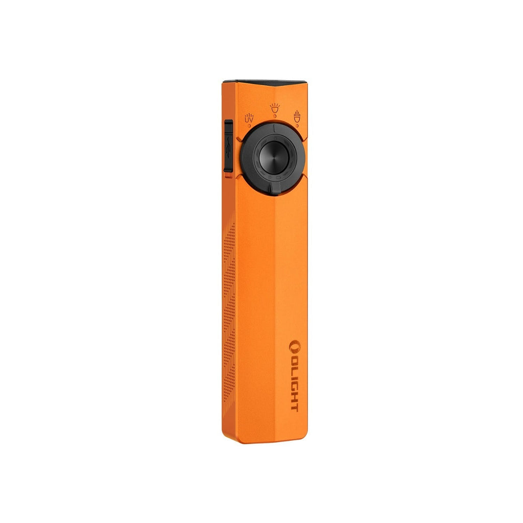 OLIGHT ArkPro EDC Flat Rechargeable Flashlight (Orange CW)