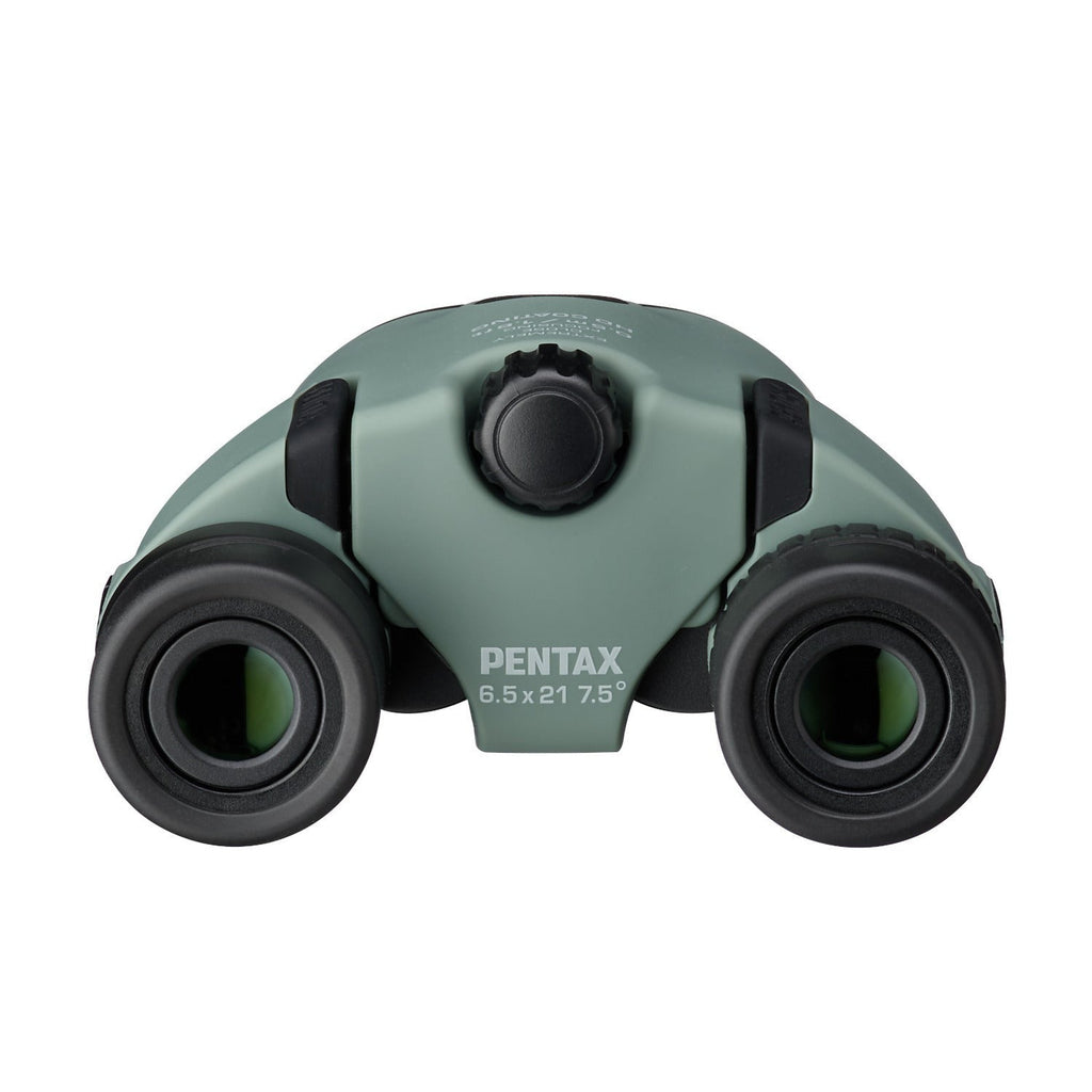 Pentax Papilio III 6.5x21 WR Binoculars with HD Coating 50cm Close Focus (Olive)