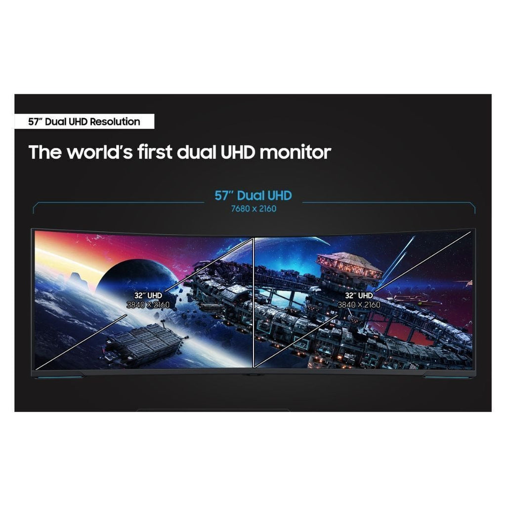 Samsung Odyssey Neo G9 57′′ Dual 4K Curved Gaming Monitor (240Hz) (Open Box)