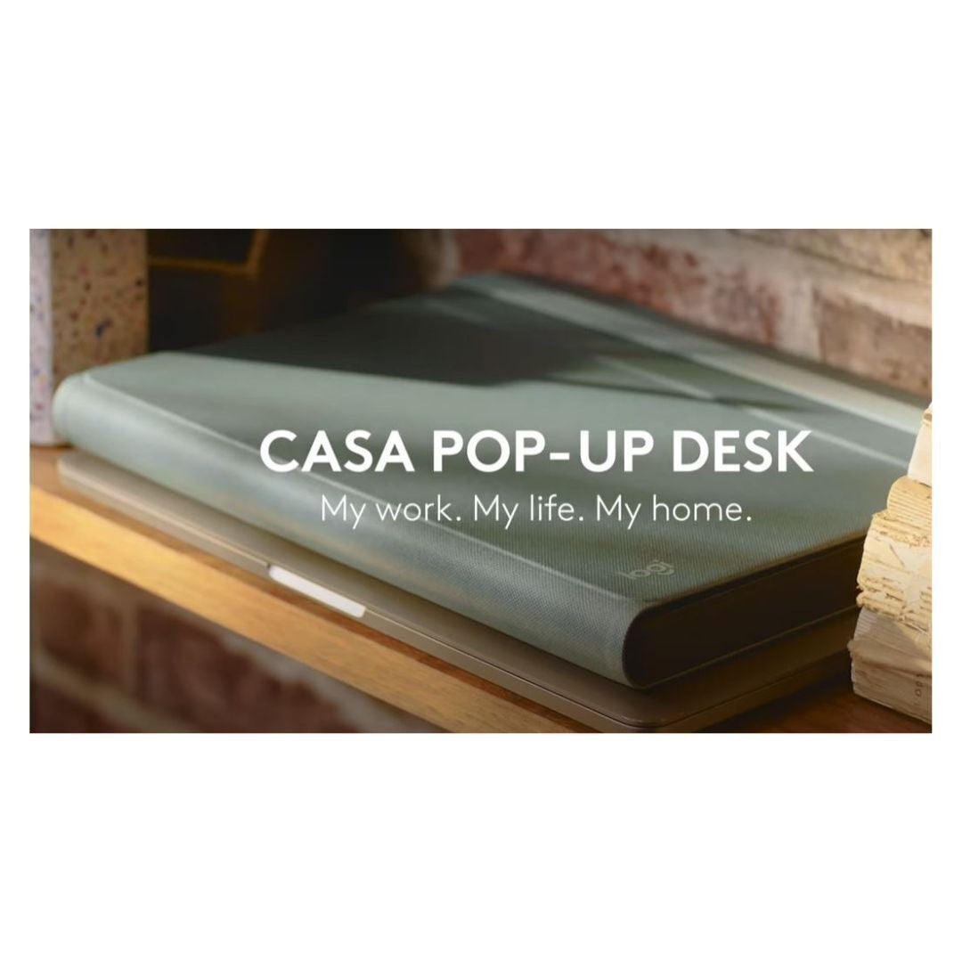 Logitech CASA POP-UP DESK in Classic Chic