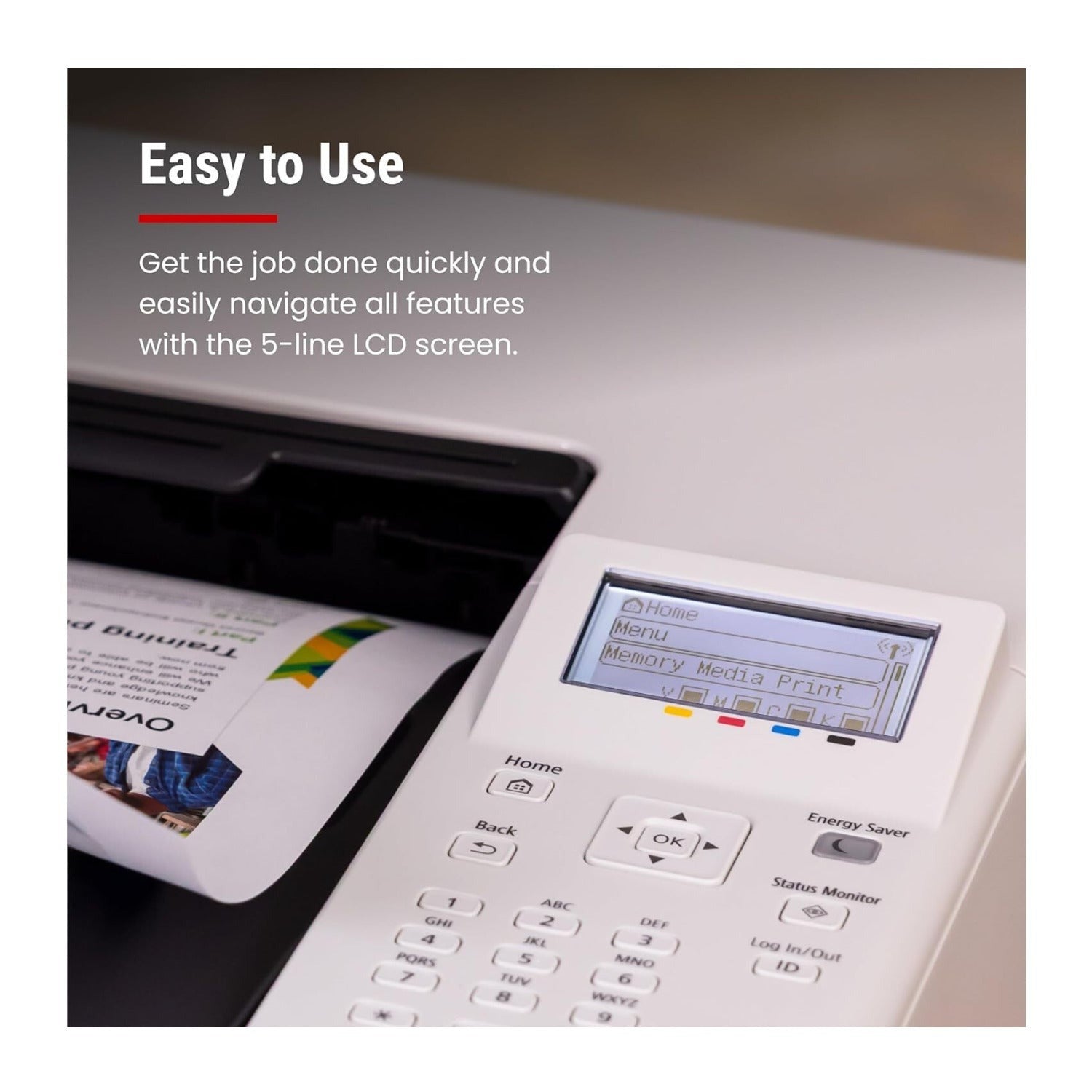 Canon Color ImageCLASS Wireless Laser Printer 26 PPM Duplex (White)