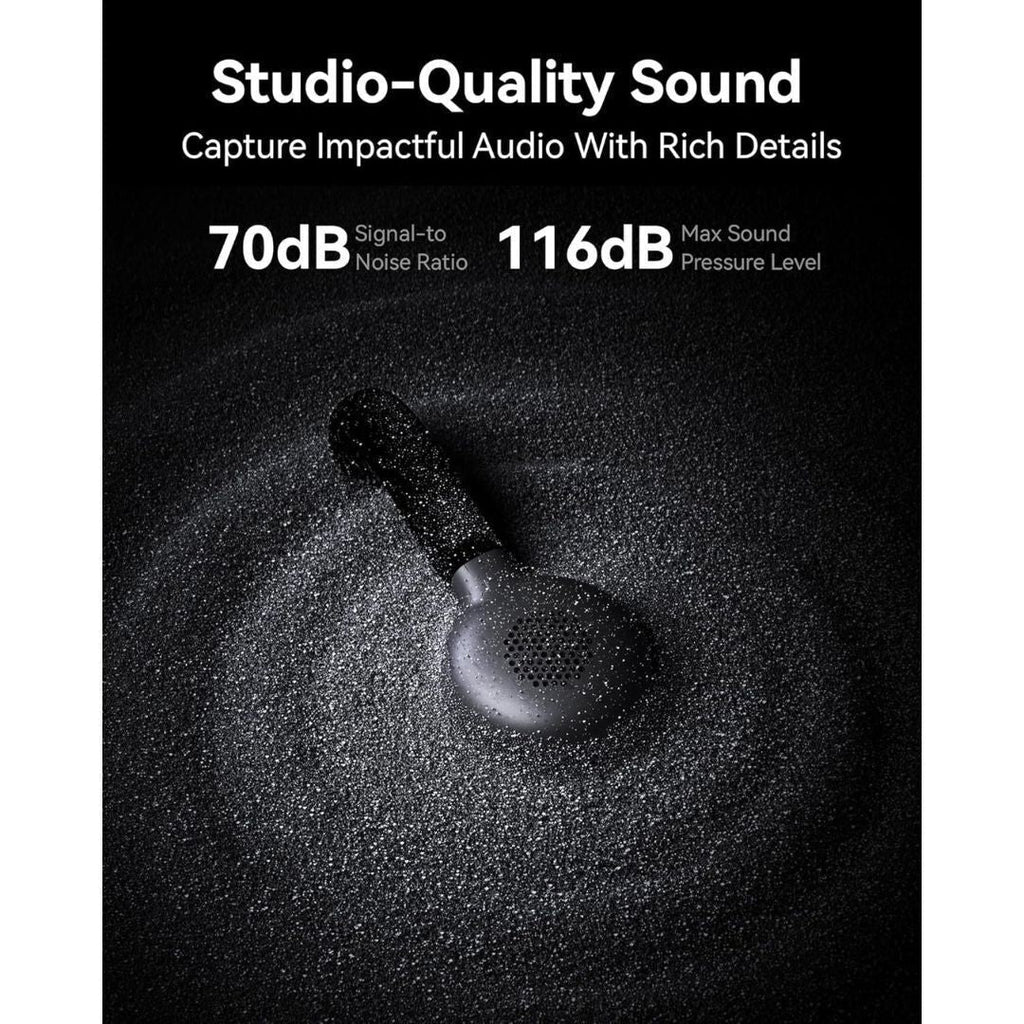 Hollyland LARK M2S DUO Wireless Combo Microphone System (2.4 GHz, Space Gray)