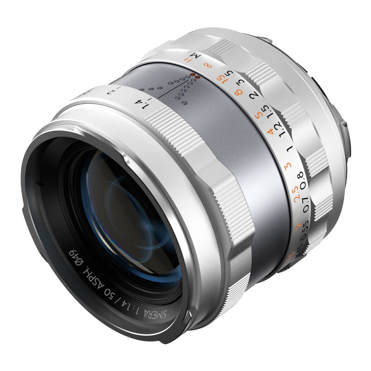 Thypoch Simera 50mm f/1.4 Lens (Leica M, Silver)