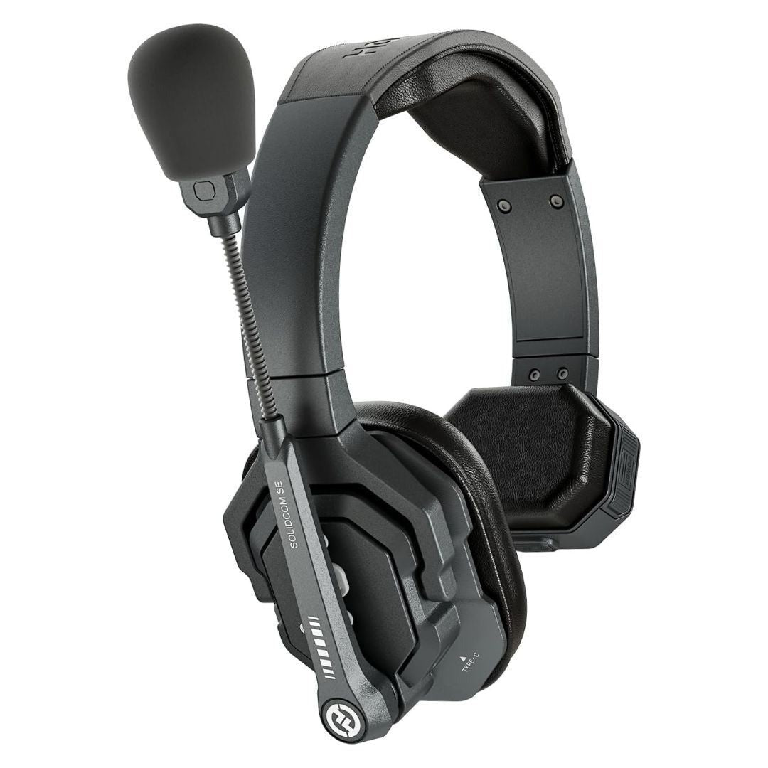 Hollyland Solidcom SE Full-Duplex Wireless Single-Ear Remote Headset with Microphone Boom (Black)