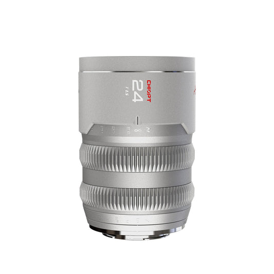 CHIOPT AURA 24mm T1.5 Cinema Lens (Canon RF) Full-Frame Wide-Angle Prime with Superfast Aperture
