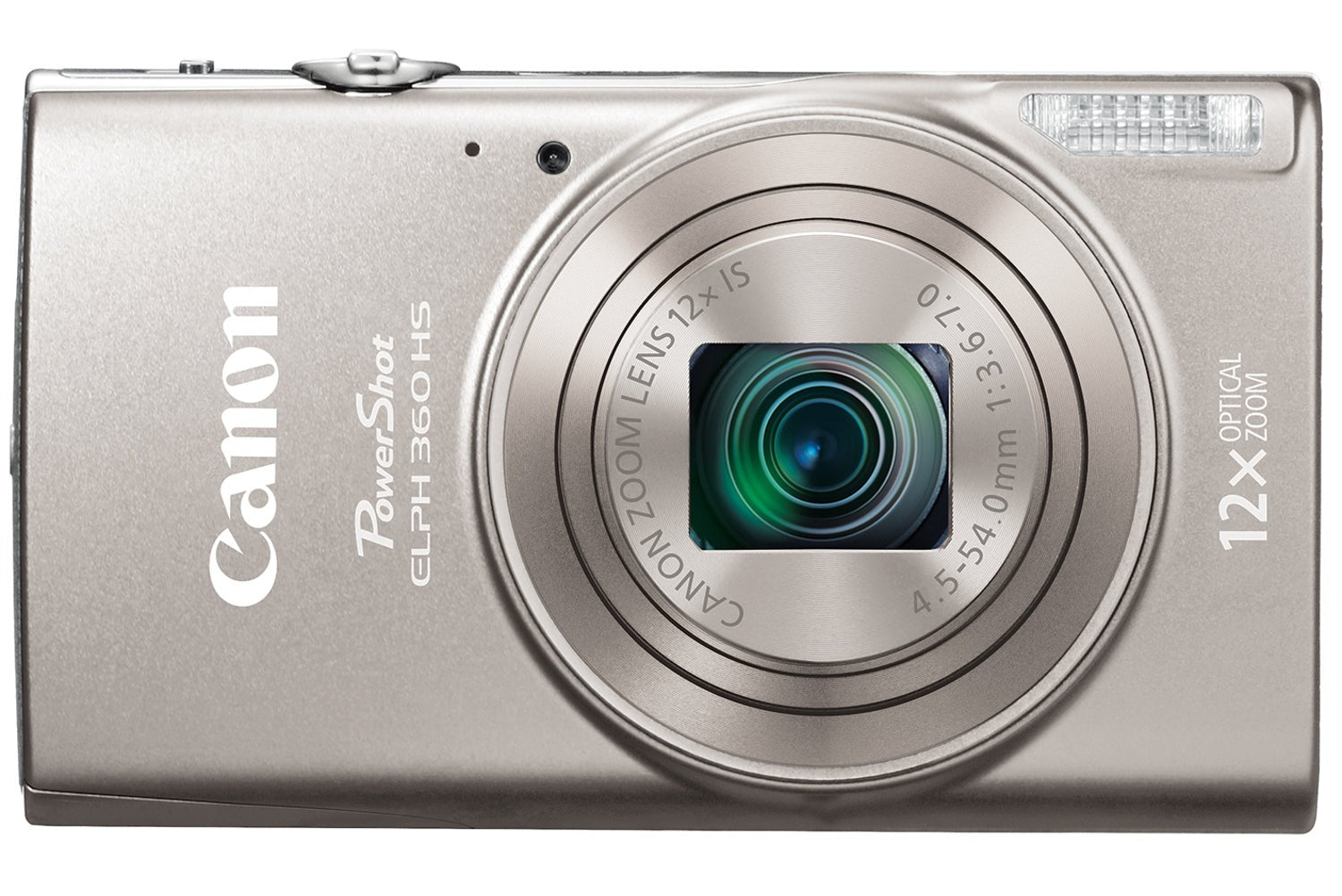 Canon PowerShot ELPH 360 HS Digital Camera (Silver) (Open Box)