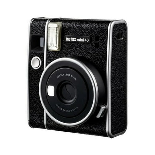 Fujifilm Instax Mini 40 Instant Film Camera with Contact Sheet Instant Film and Creative Memento Set