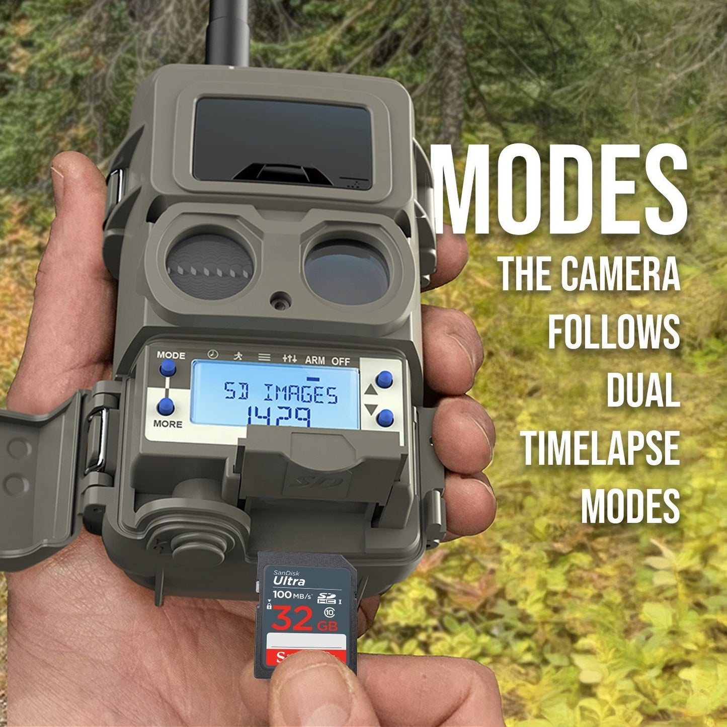 Cuddeback CuddeLink Wireless, Low-Glow IR LED Camera Bundle with Accessories