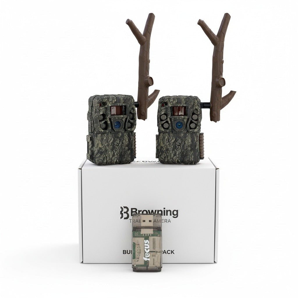 Browning Trail Camera - Defender Wireless Vision Pro HD AI 46MP Bundle