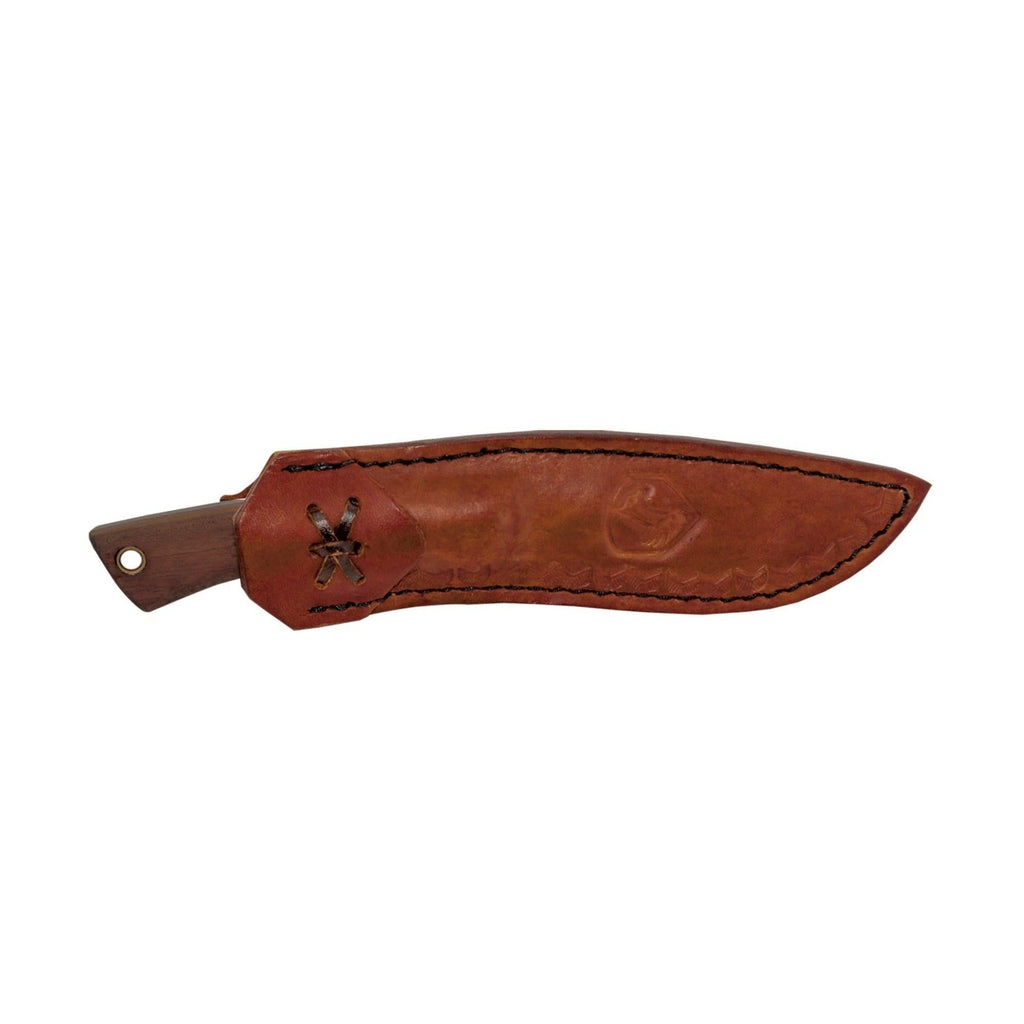 Condor Huron High Carbon Steel Knife with Hand Crafted Welted Leather Sheath