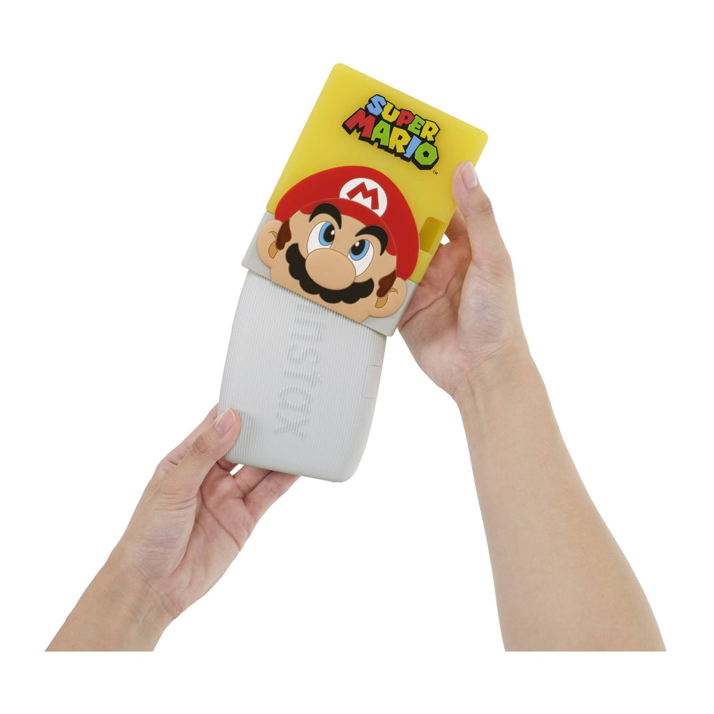 Fujifilm Instax Mini Link 3 Smartphone Printer with Super Mario Case, Clay White (Open Box)